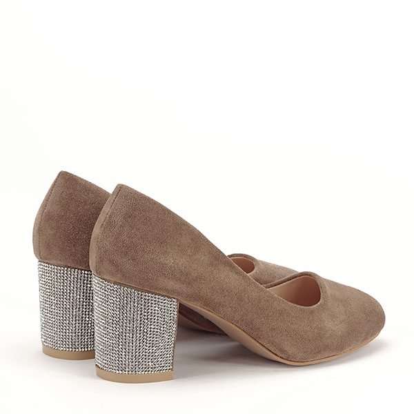 Pantofi maro deschis eleganti Brenda 04 [6]