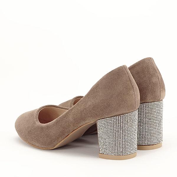 Pantofi maro deschis eleganti Brenda 04 [3]