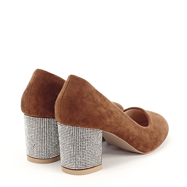 Pantofi maro inchis eleganti Brenda 04 [5]
