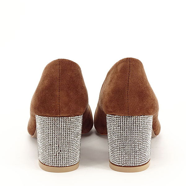 Pantofi maro inchis eleganti Brenda 04 [6]