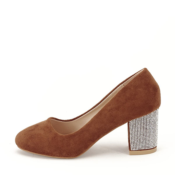 Pantofi maro inchis eleganti Brenda 04 [2]
