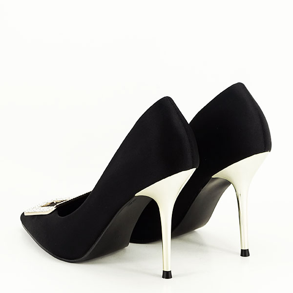 Pantofi negri cu brosa 1700 02 [5]