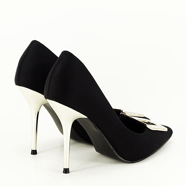 Pantofi negri cu brosa 1700 02 [7]