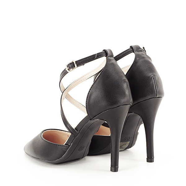 Pantofi negri cu toc cui Zoe 04 [4]