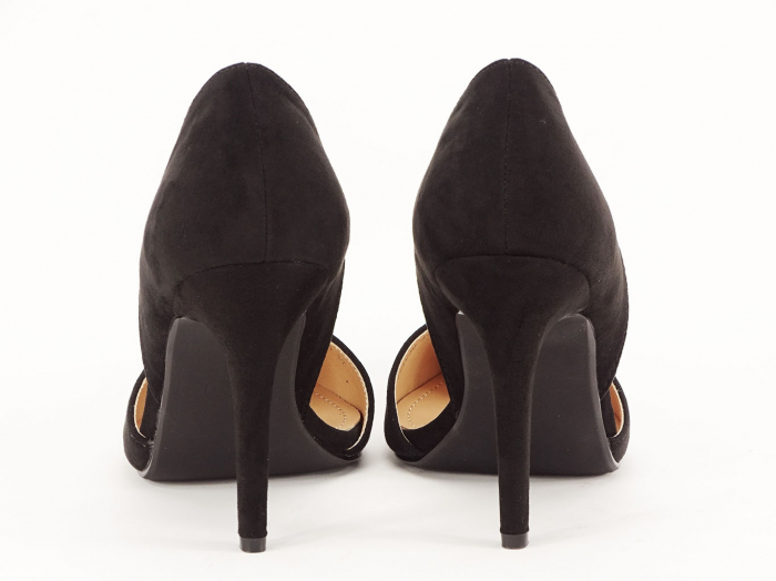 Pantofi negri decupati B-LBS2030 04 [7]