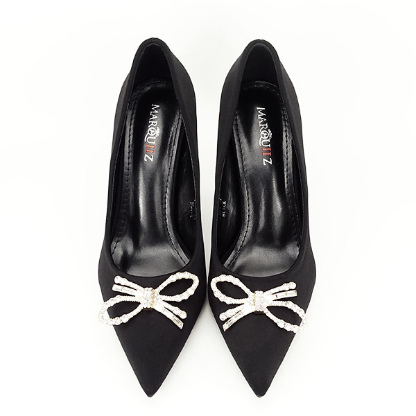 Pantofi negri eleganti B-1701 01 [4]