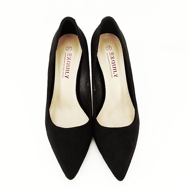 Pantofi negri eleganti H1014 01 [3]