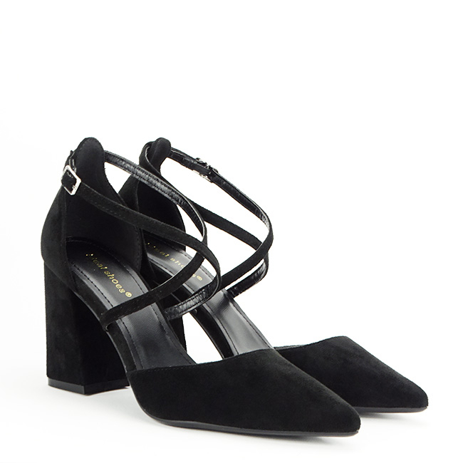 Pantofi negrii eleganti 8709 04 [6]