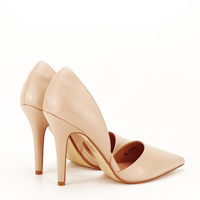 Pantofi nude decupati B-BLJY6627 01 [5]