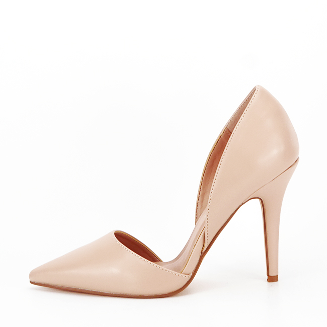 Pantofi nude decupati B-BLJY6627 01 [2]