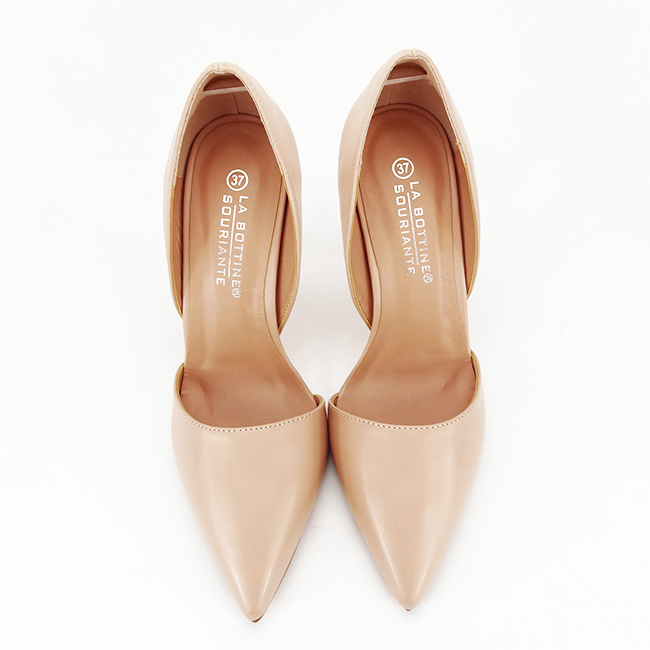 Pantofi nude decupati B-BLJY6627 01 [7]