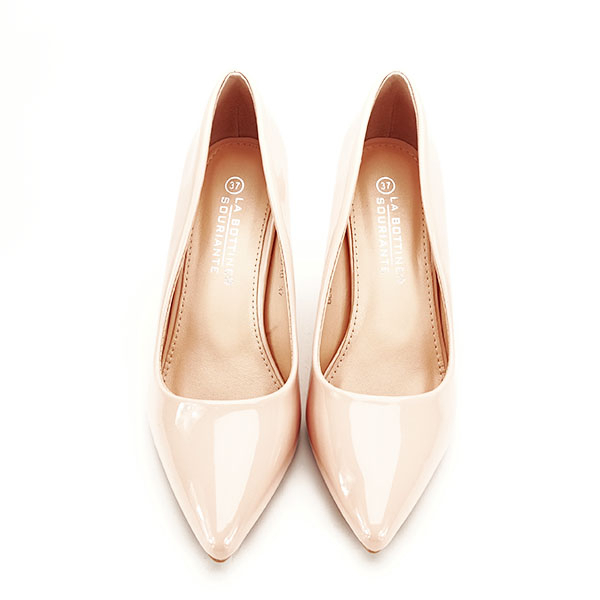 Pantofi nude lacuiti BLQ6710 01 [3]