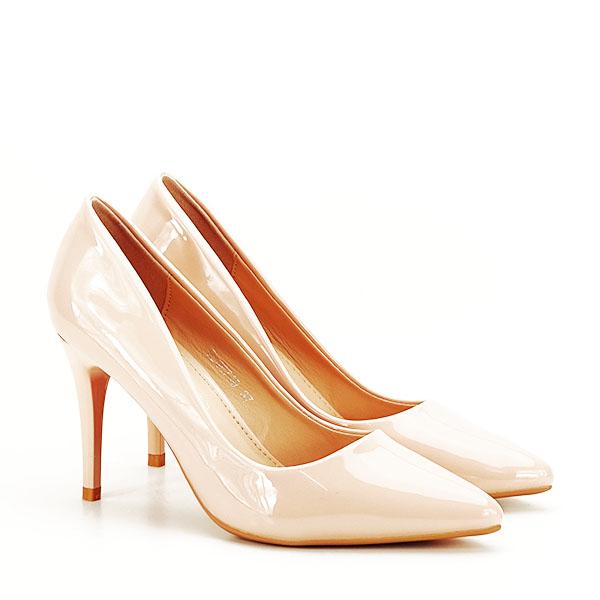 Pantofi nude lacuiti BLQ6710 01 [4]