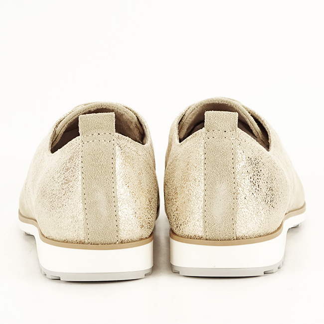 Pantofi oxford din piele naturala bej Selena 01 [5]