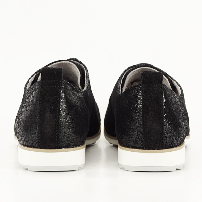 Pantofi oxford din piele naturala negri Selena 01 [5]