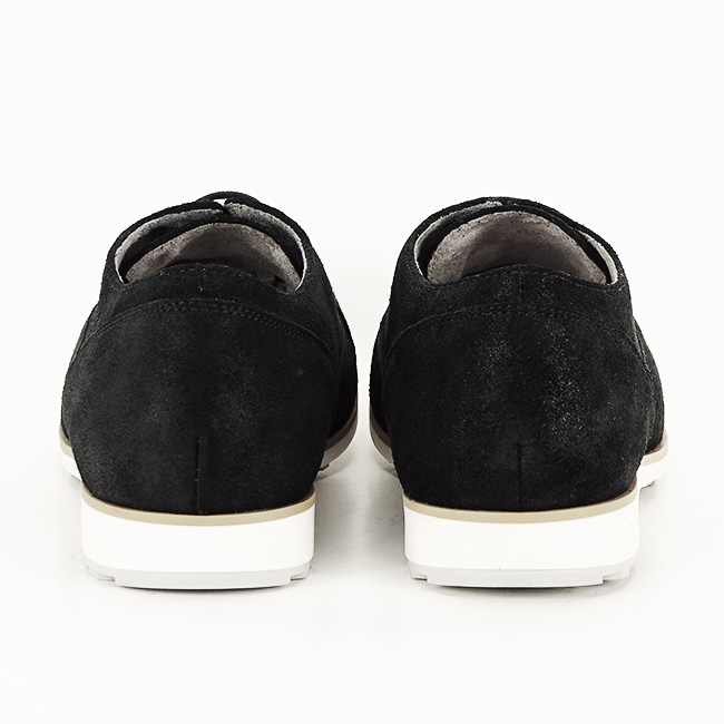 Pantofi oxford din piele naturala negru Magda 01 [5]