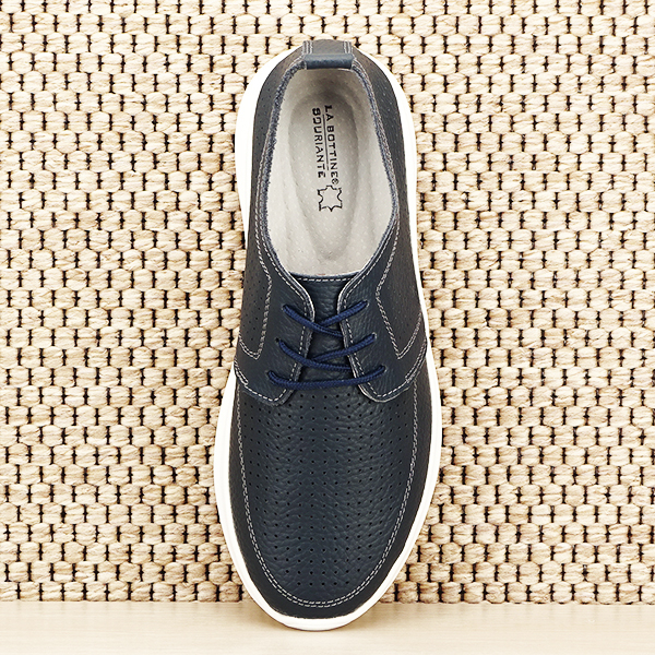 Pantofi piele naturala bleumarin Angela M4 [7]