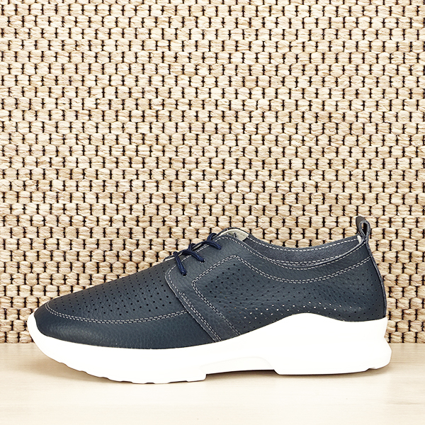 Pantofi piele naturala bleumarin Angela M4 [2]
