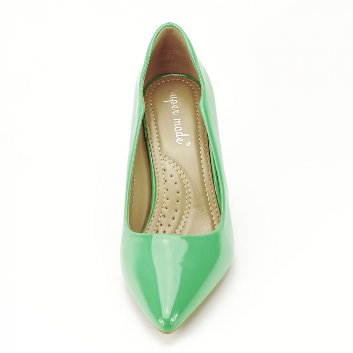 Pantofi verzi lacuiti Tiffany 03 [3]