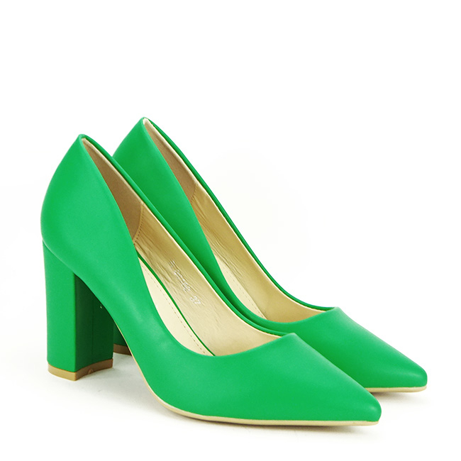 Pantofi verzi office/eleganti Anca 01 [6]