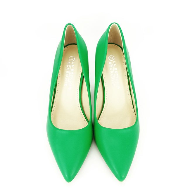 Pantofi verzi office/eleganti Anca 01 [7]