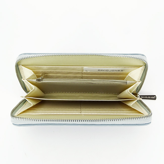 Portofel dama cu model David Jones B-P125-510 07 Albastru deschis [6]