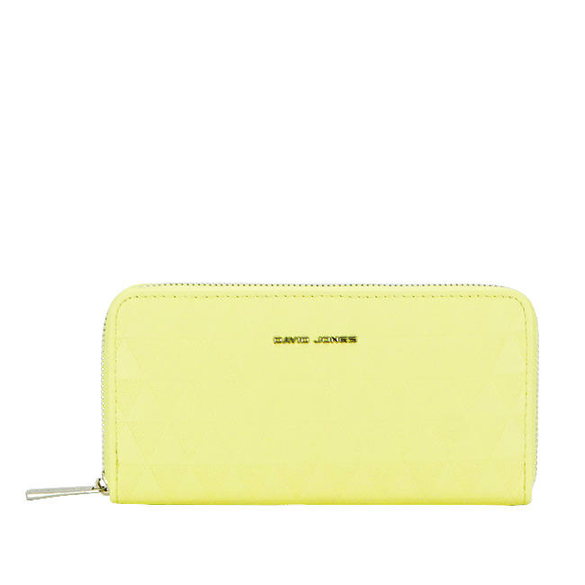 Portofel dama cu model David Jones B-P125-510 07 Galben deschis [3]