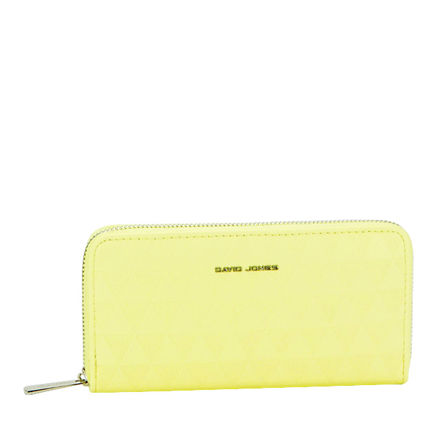 Portofel dama cu model David Jones B-P125-510 07 Galben deschis [2]