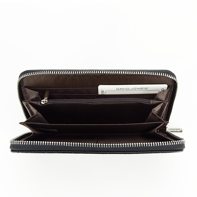 Portofel negru David Jones B-P121-510 07 [6]