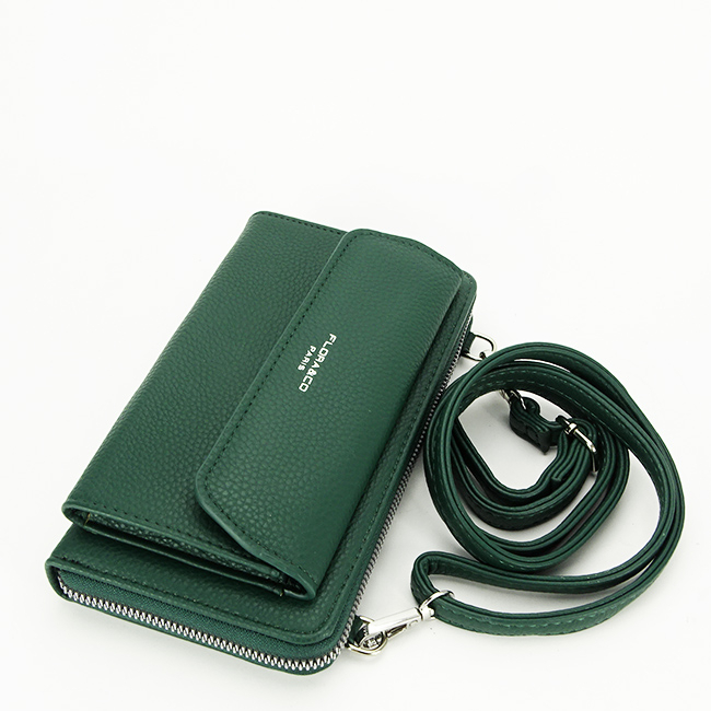 Portofel si port telefon Flora&Co Paris B-H6017 07 Verde inchis [4]