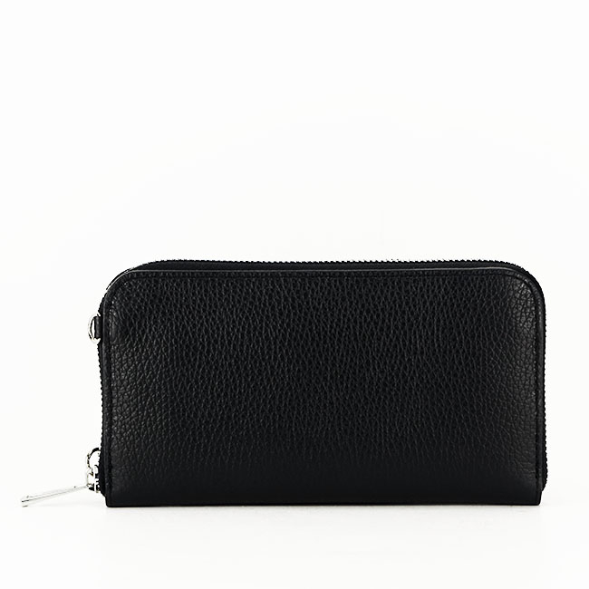 Portofel si port telefon din piele naturala B-8971 07 negru [4]