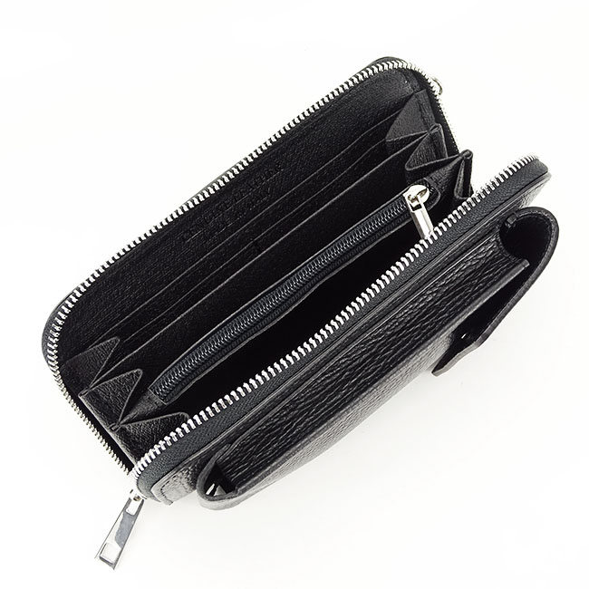 Portofel si port telefon din piele naturala B-8971 07 negru [8]