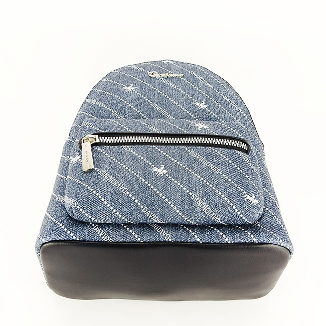 Rucsac albastru David Jones Paris B-CH21053 18 [5]