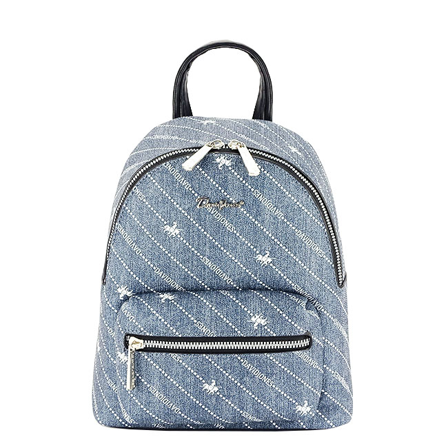 Rucsac albastru David Jones Paris B-CH21053 18 [2]