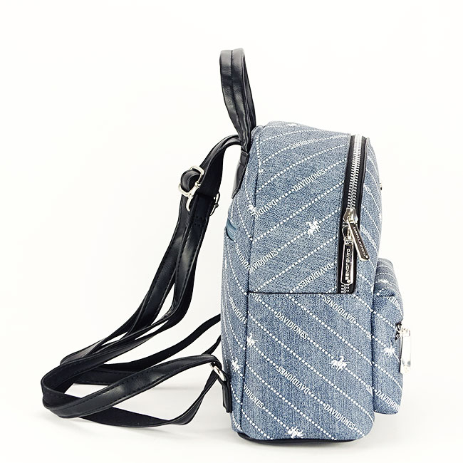 Rucsac albastru David Jones Paris B-CH21053 18 [3]