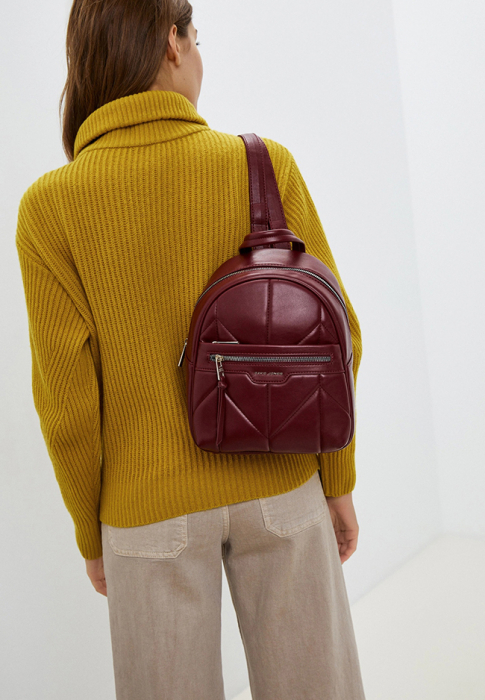 Rucsac dama casual B-6860-3 16 Bordo [8]