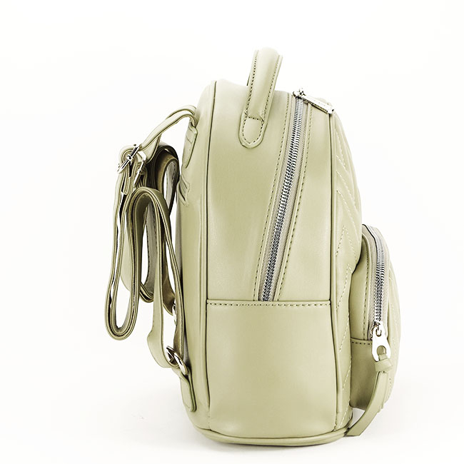 Rucsac David Jones Paris B-6712-3 16 kaki deschis [3]