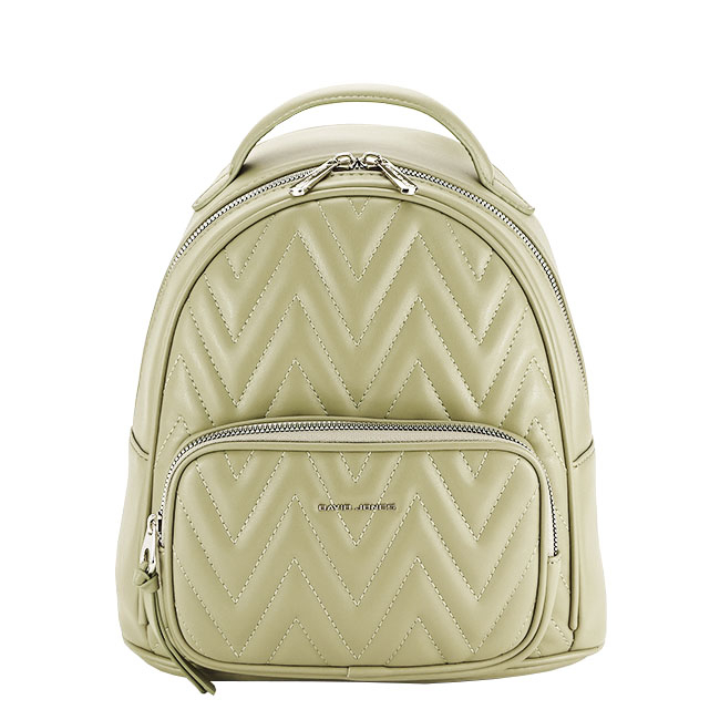 Rucsac David Jones Paris B-6712-3 16 kaki deschis [2]