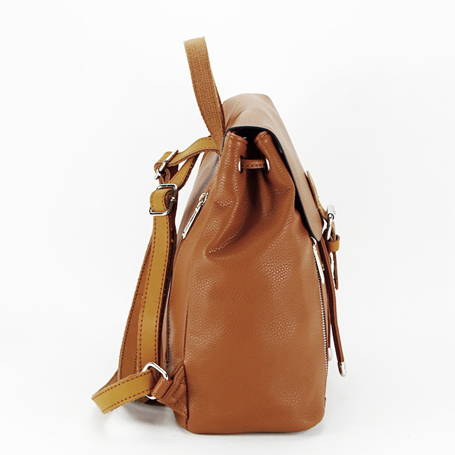 Rucsac dama Flora&Co, B-H6735 18, 29x27x13, Maro cognac [3]