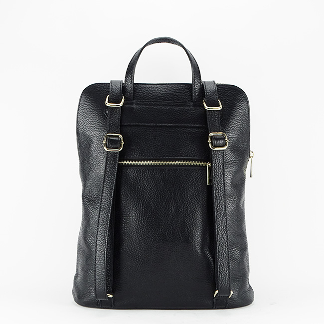Rucsac 2 in 1  din piele naturala B-1441 123 negru [5]