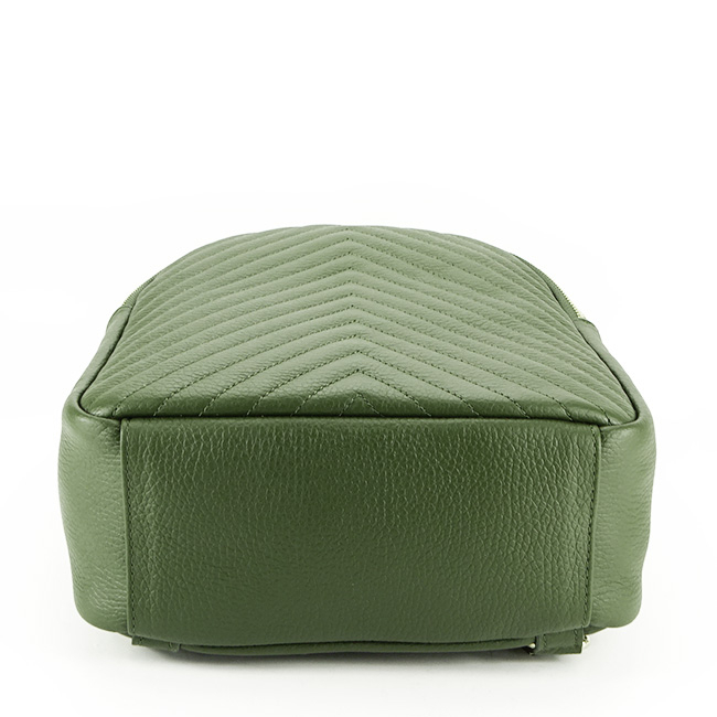Rucsac dama din piele naturala B-8955 121 Kaki [5]
