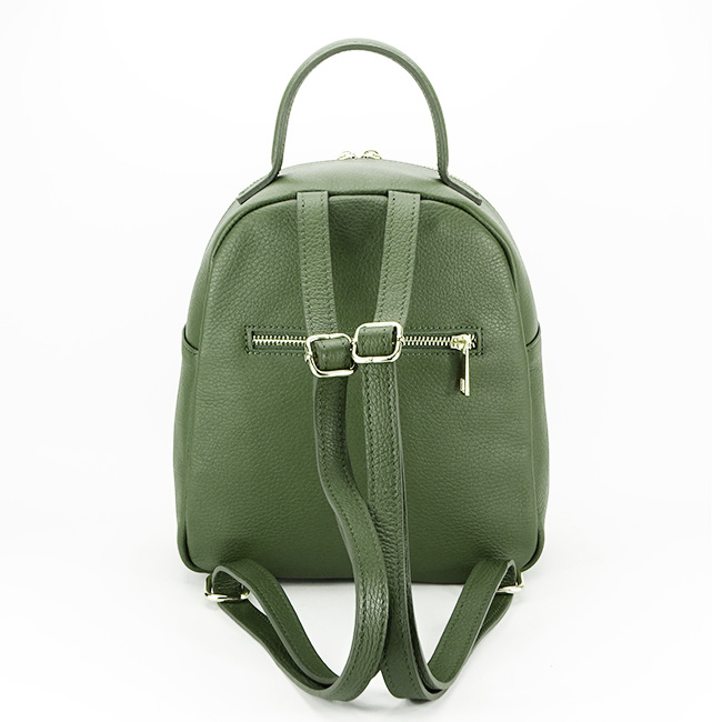 Rucsac dama din piele naturala B-8955 121 Kaki [4]