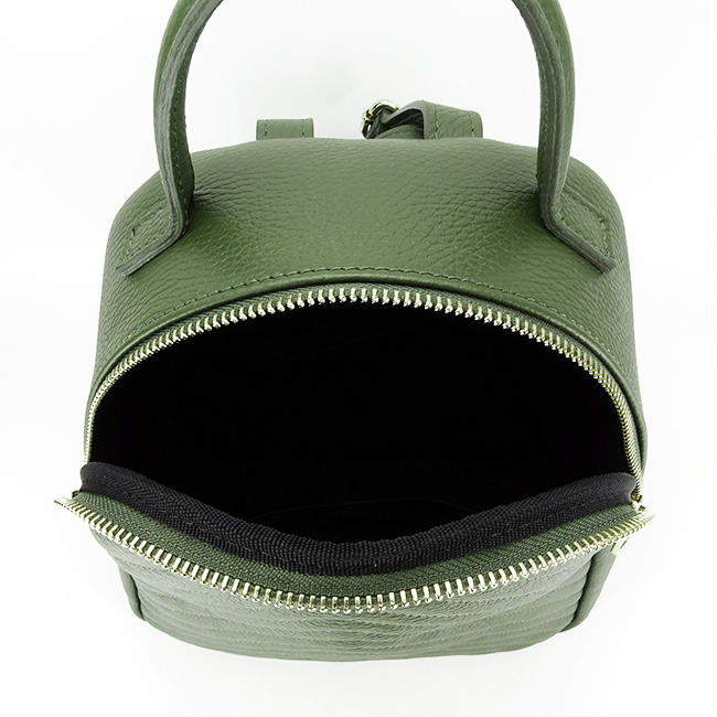 Rucsac dama din piele naturala B-8955 121 Kaki [6]