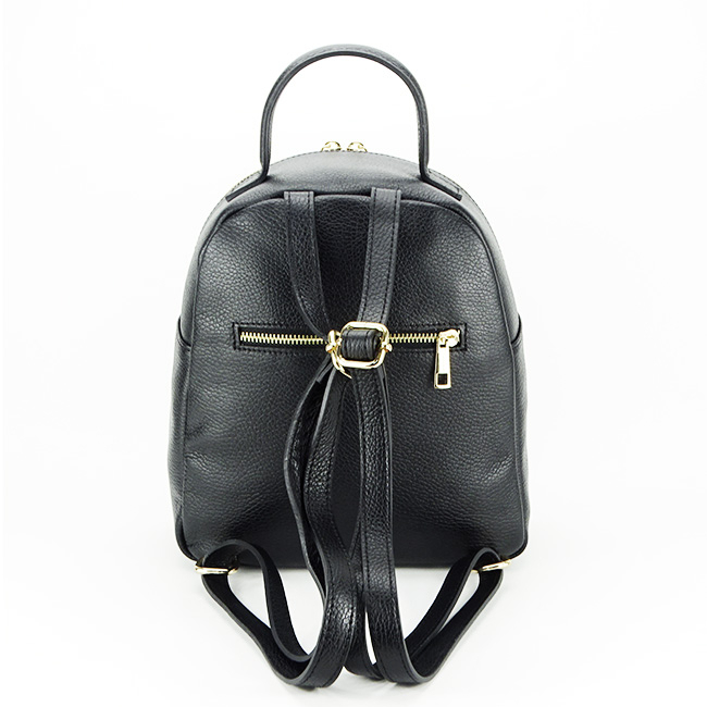Rucsac dama din piele naturala B-8955 121 Negru [4]