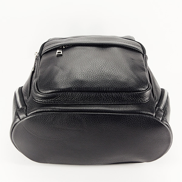 Rucsac negru din piele naturala B-9988 122 [5]
