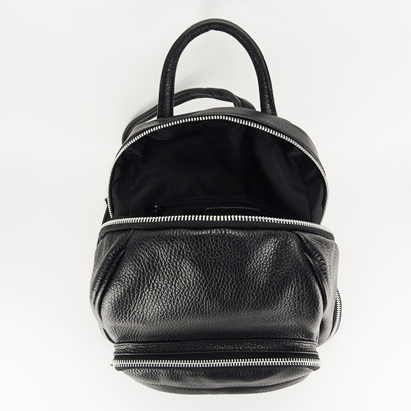 Rucsac negru din piele naturala B-9988 122 [7]