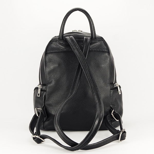 Rucsac negru din piele naturala B-9988 122 [4]