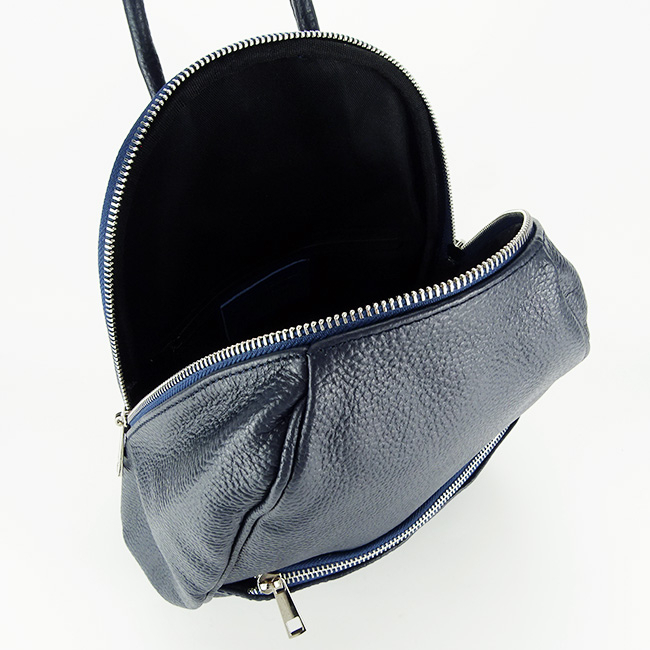 Rucsac dama din piele naturala B-8985 121 Bleumarin inchis [7]