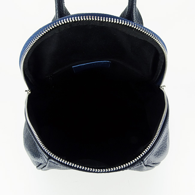 Rucsac dama din piele naturala B-8985 121 Bleumarin inchis [6]