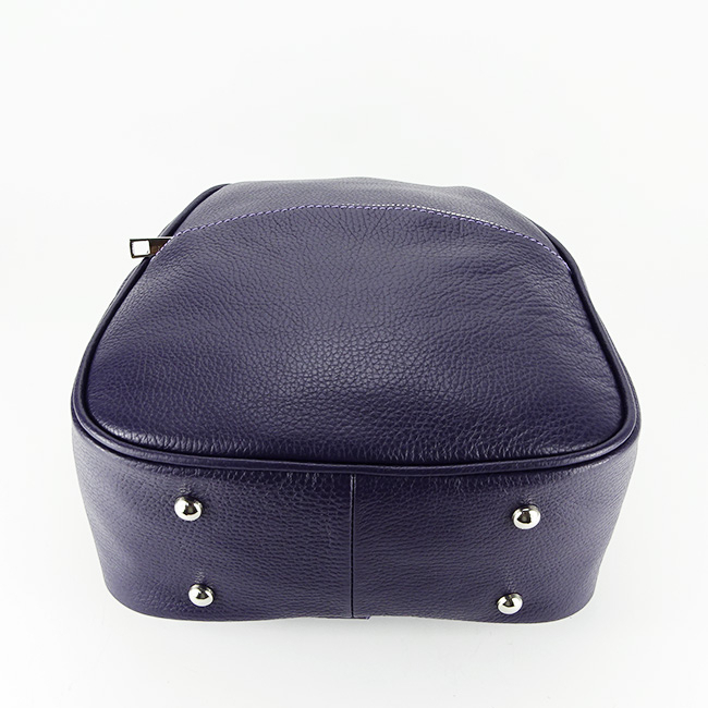 Rucsac dama din piele naturala B-8985 121 Mov inchis [5]